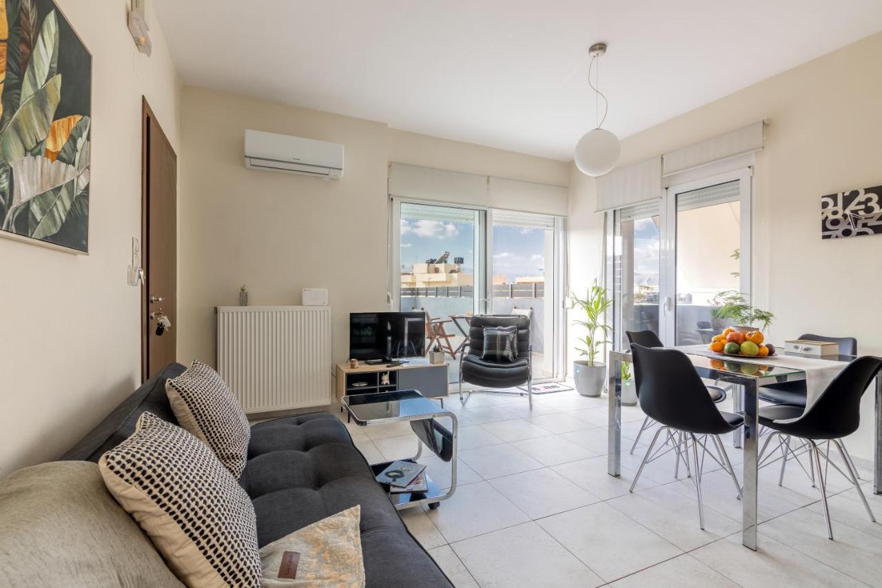 Apartment Bright & Modern With View Iraklio